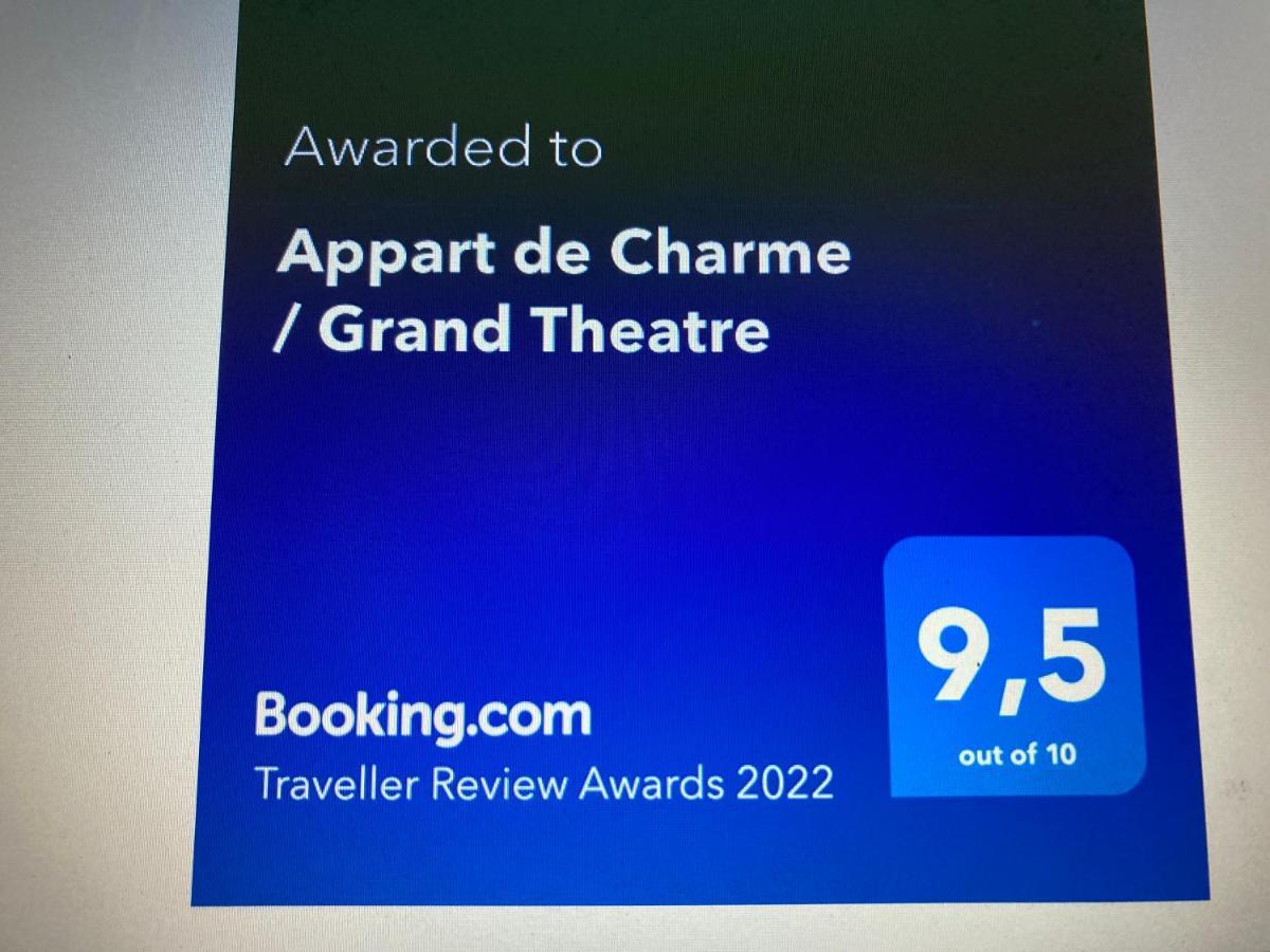 בורדו Appart De Charme / Grand Theatre מראה חיצוני תמונה